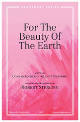 For the Beauty of the Earth SATB choral sheet music cover